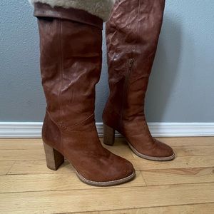 Winter waterproof lined boots